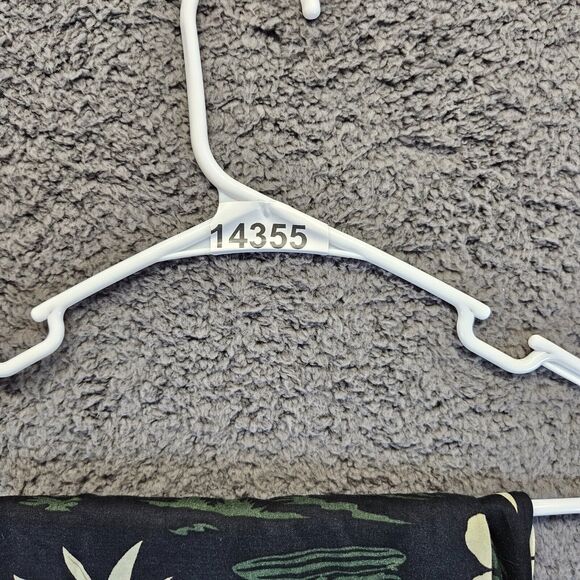 Hawaiian Reserve‎ Collection Dress Womens Medium Black Floral Short Sleeve - Picture 11 of 11